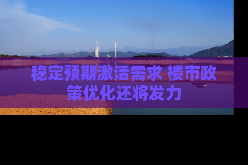 稳定预期激活需求 楼市政策优化还将发力