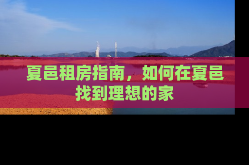 夏邑租房指南，如何在夏邑找到理想的家