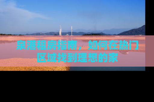 泉港租房指南，如何在热门区域找到理想的家