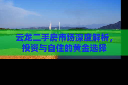 云龙二手房市场深度解析，投资与自住的黄金选择