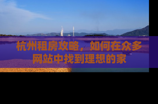 杭州租房攻略，如何在众多网站中找到理想的家
