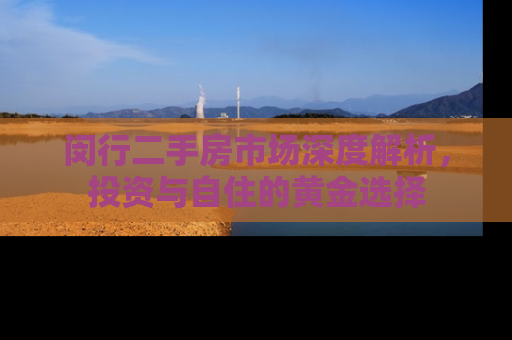 闵行二手房市场深度解析，投资与自住的黄金选择