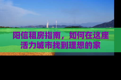 阳信租房指南，如何在这座活力城市找到理想的家