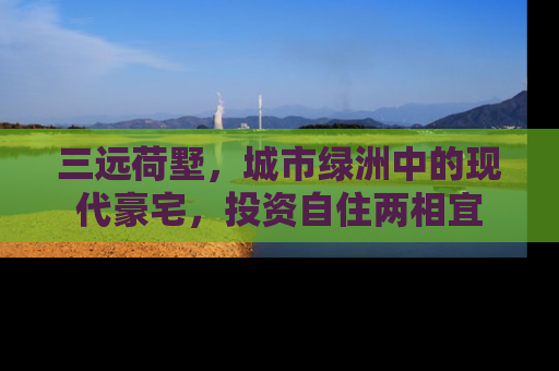 三远荷墅，城市绿洲中的现代豪宅，投资自住两相宜