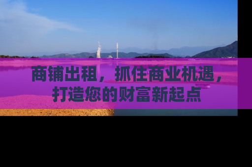商铺出租，抓住商业机遇，打造您的财富新起点
