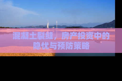 混凝土裂缝，房产投资中的隐忧与预防策略