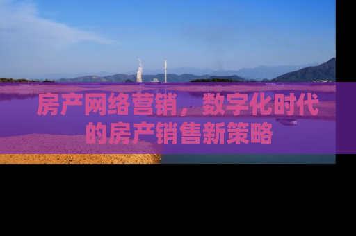房产网络营销，数字化时代的房产销售新策略