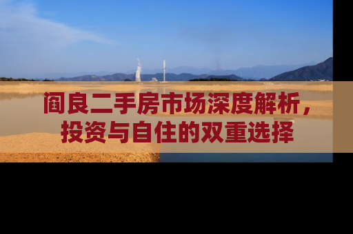 阎良二手房市场深度解析，投资与自住的双重选择