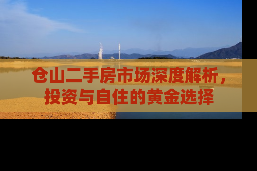 仓山二手房市场深度解析，投资与自住的黄金选择