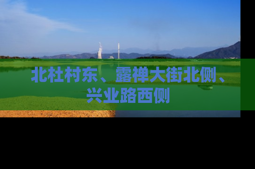 北杜村东、露禅大街北侧、兴业路西侧