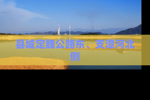 县城定魏公路东、支漳河北侧