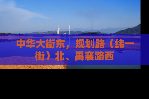 中华大街东，规划路（纬一街）北、禹襄路西